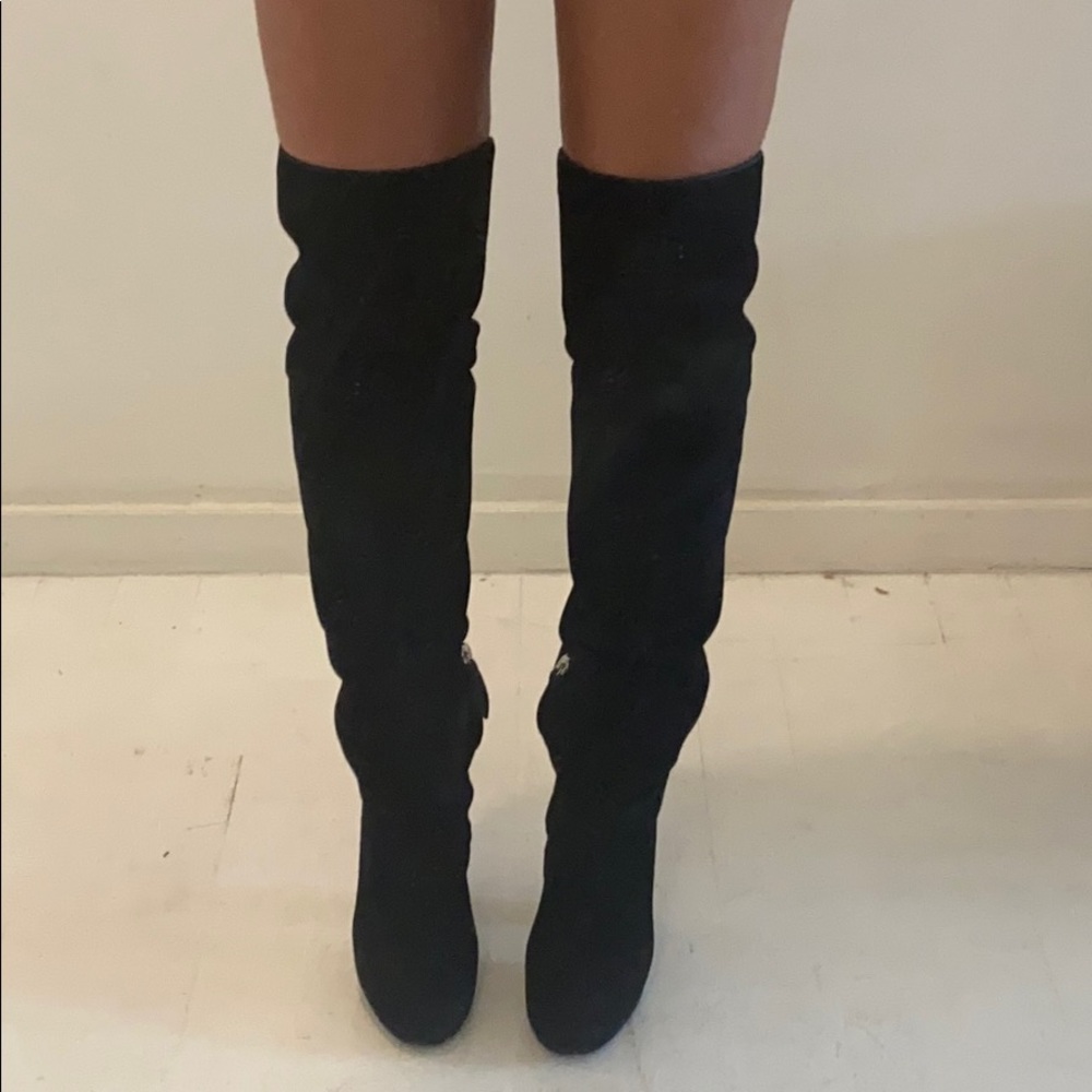 Aperlai high knee boots